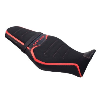 ΚΑΛΥΜΜΑ ΣΕΛΑΣ BAGSTER "DESIGN" ΓΙΑ YAMAHA MT 09 '21-'26 STAM/NUBUCK/CARBON SPIRIT/ORANGE RED